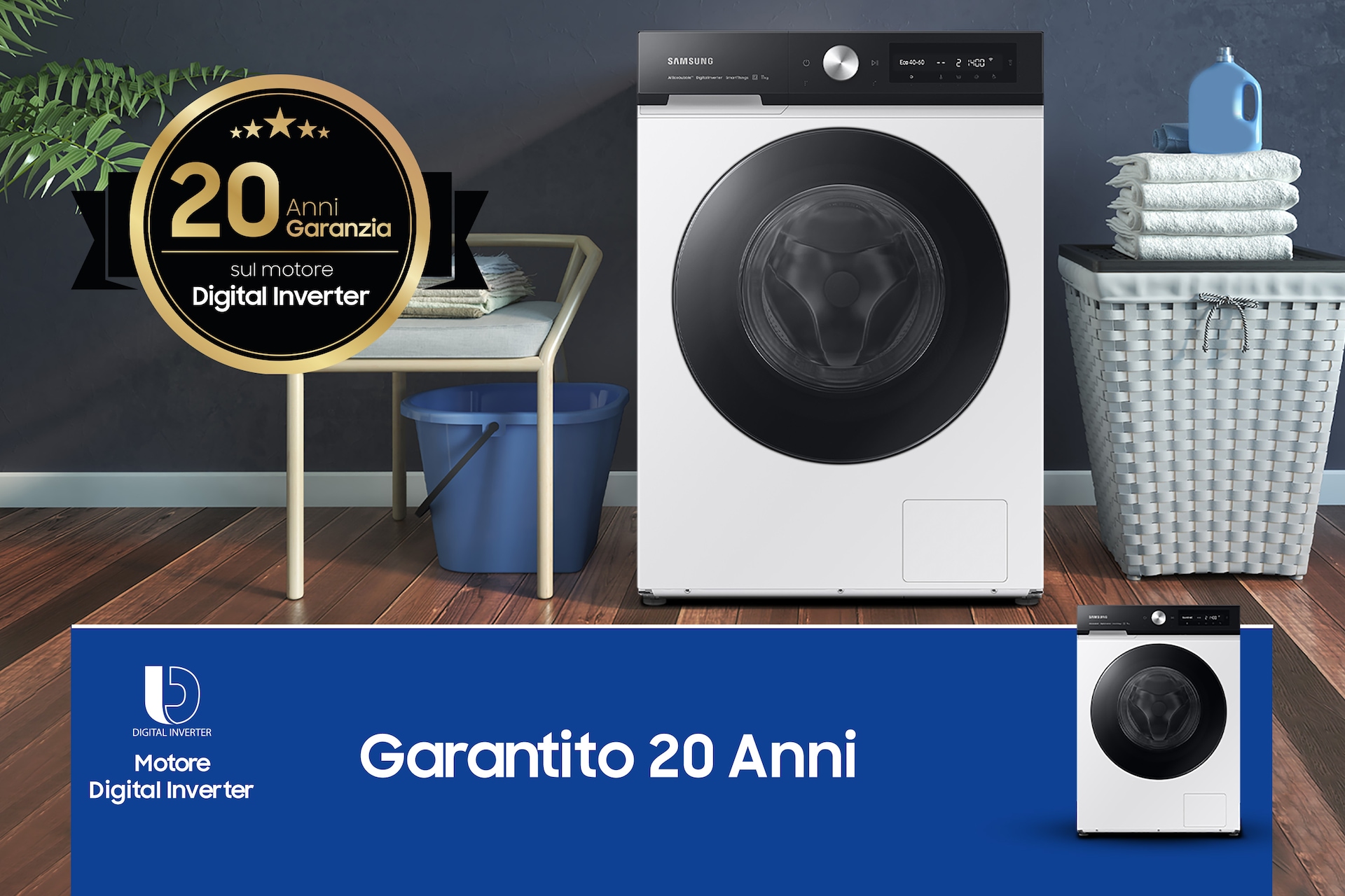 WW11BB744DGES3 lavatrice