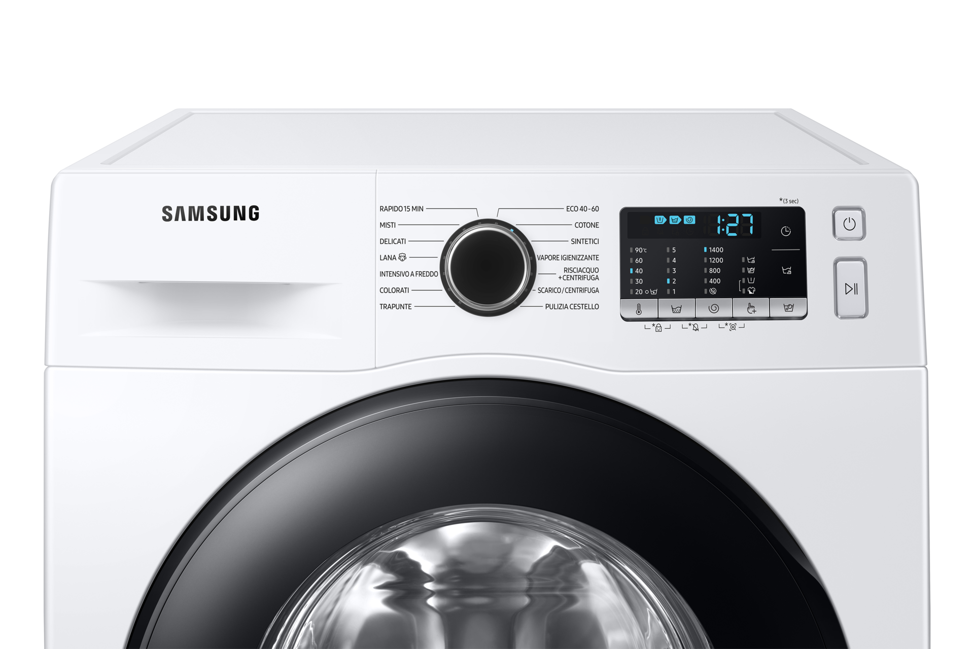 Lavatrice Crystal Clean 11Kg WW11BGA046AEET 1400rpm 11kg Bianco