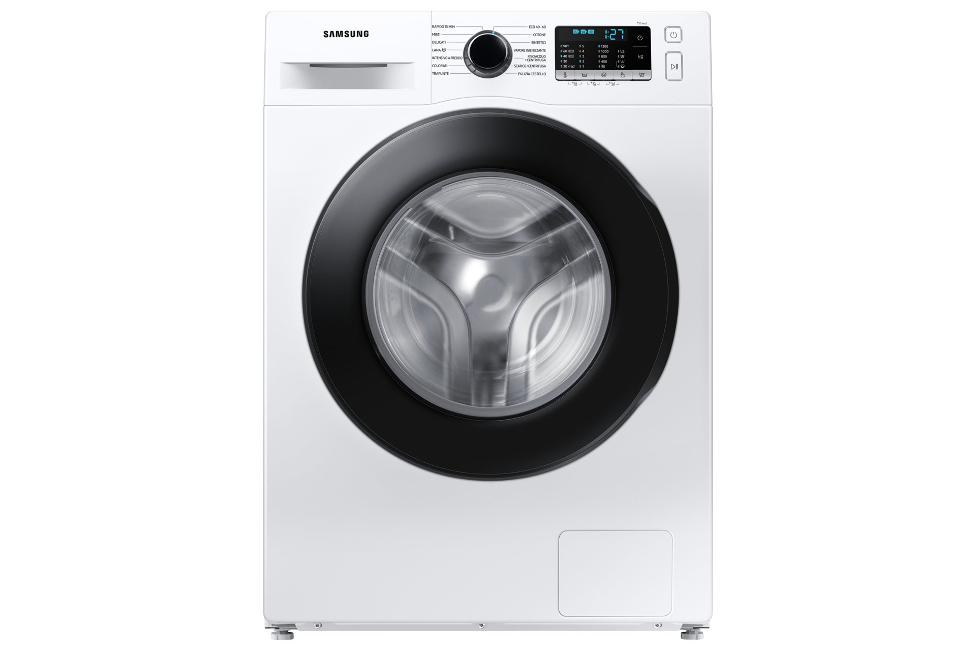 Lavatrice Samsung Crystal Clean Slim 8 Kg WW80AGAS21AE, White