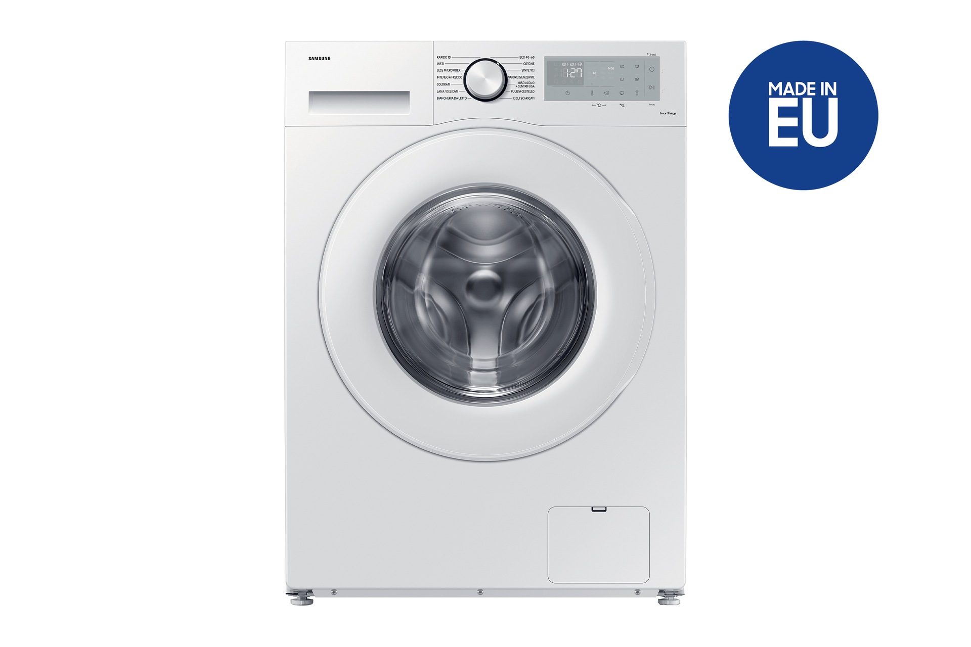 Lavatrice Samsung Crystal Clean™ 8 kg WW80CGC04DTHET White