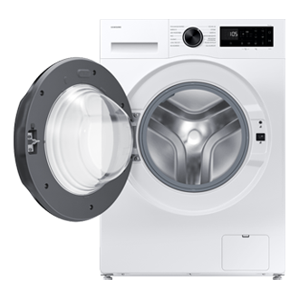 Laundry with Grade A Energy Efficiency and AI Ecobubble 8kg Front-Open White 