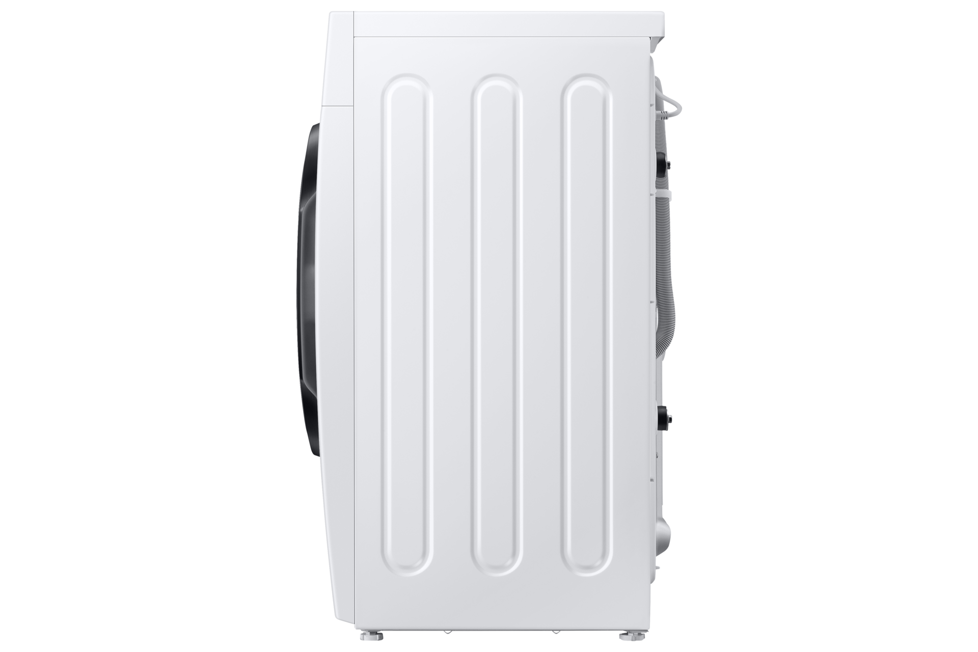 Laundry with Grade A Energy Efficiency and AI Ecobubble 8kg R-Side White 