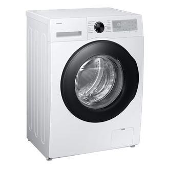 Laundry with Grade A Energy Efficiency and AI Ecobubble 8kg L-Perspective White 
