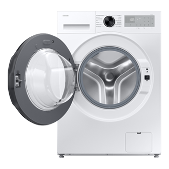 Laundry with Grade A Energy Efficiency and AI Ecobubble 8kg Front-Open White 