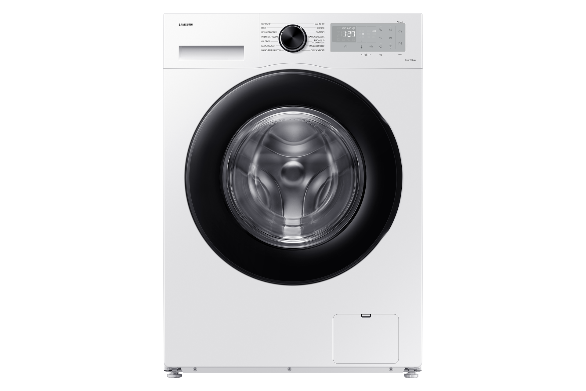 Lavatrice Samsung Crystal Clean™ 9 kg WW90CGC04DAHET, White