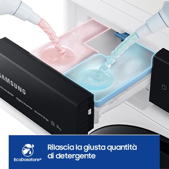Lavatrice Samsung Bespoke AI™ Quickdrive 9kg WW90DB8U95GHU3 White