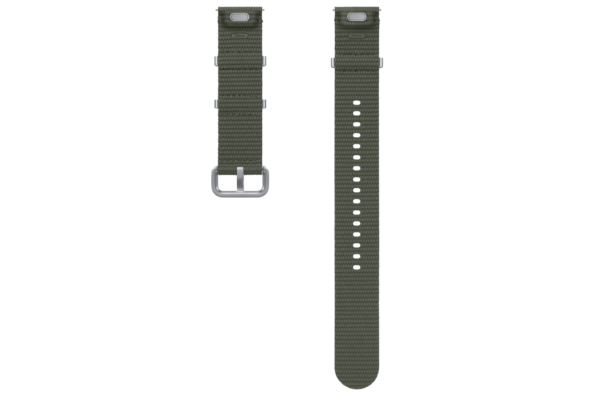 Galaxy Watch7 Athleisure Band（S/M）カーキ | ウォッチバンド