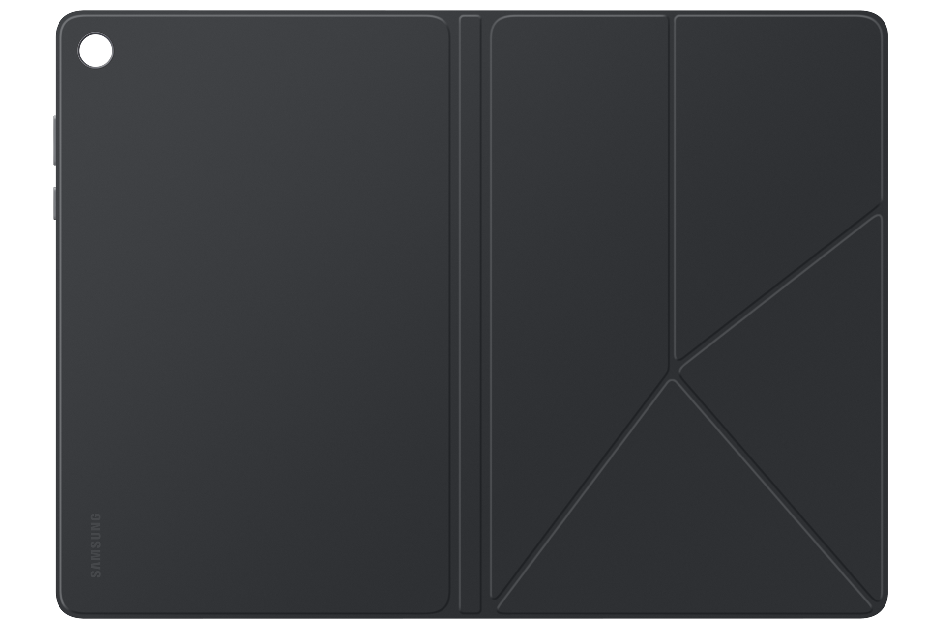 Galaxy Tab A11+ Book Cover Back-Open-Cover-Only2 Black 