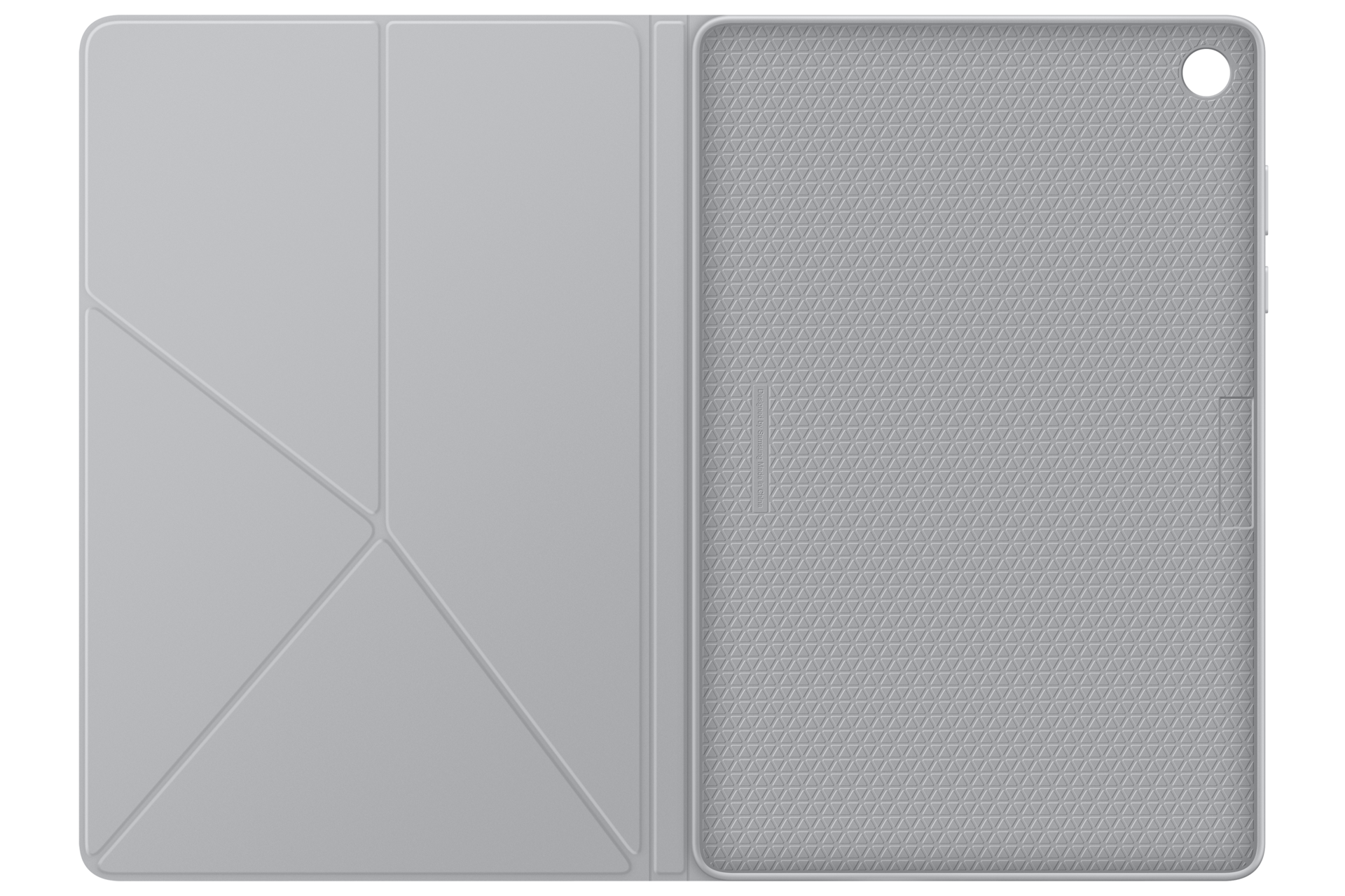Galaxy Tab A11+ Book Cover Front-Open-Cover-Only White 