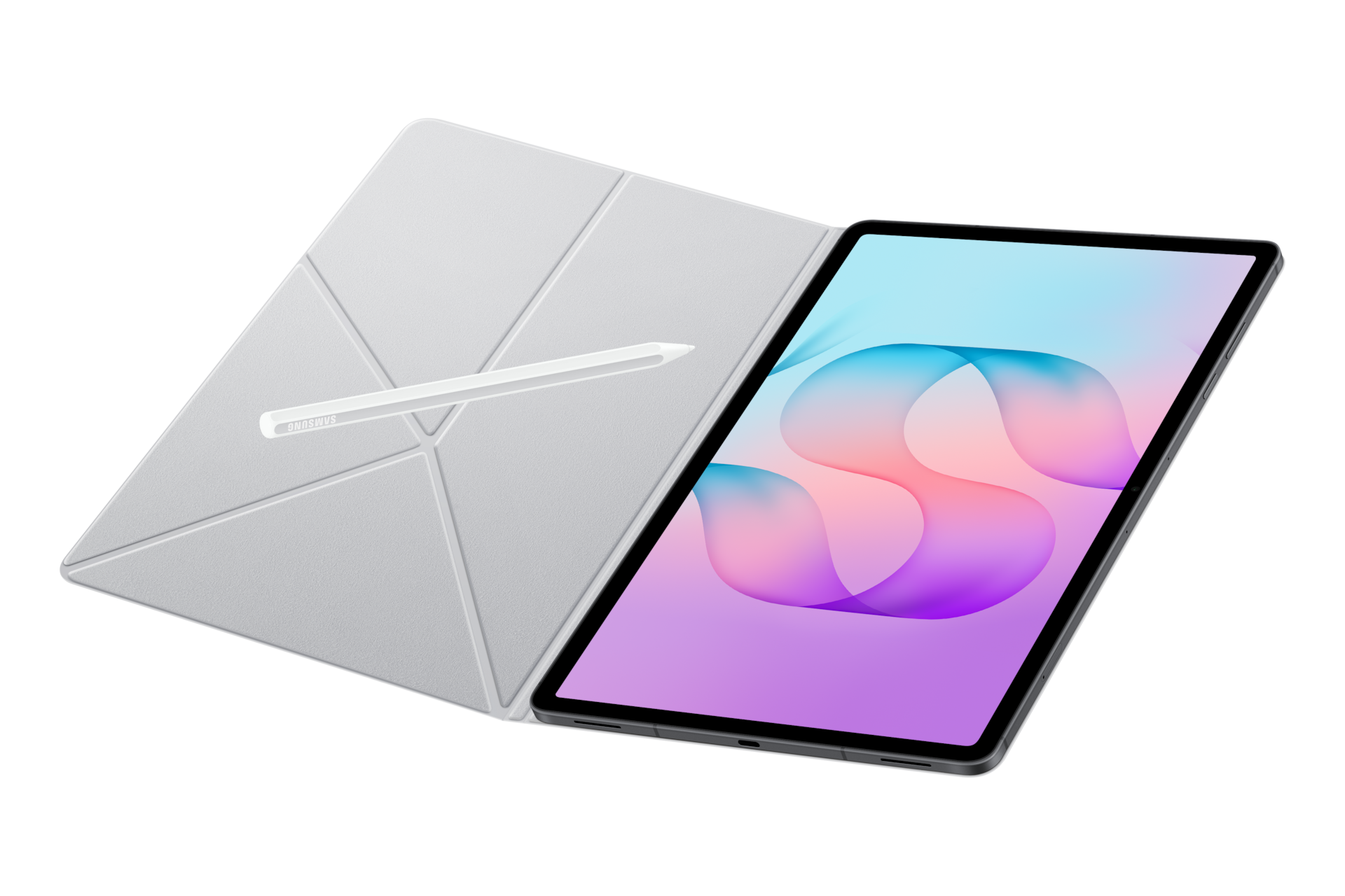Galaxy Tab S12+ Book Cover Dynamic4 White