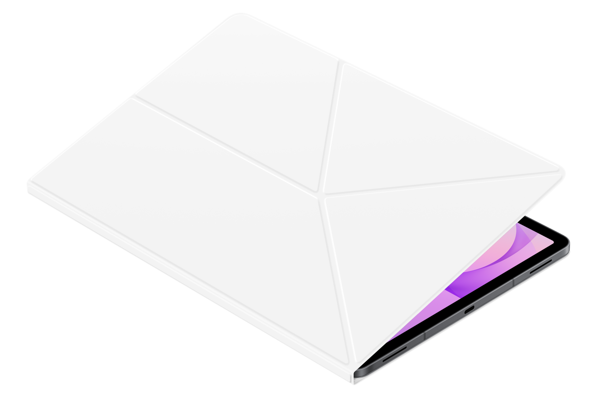 Galaxy Tab S12+ Book Cover Dynamic3 White