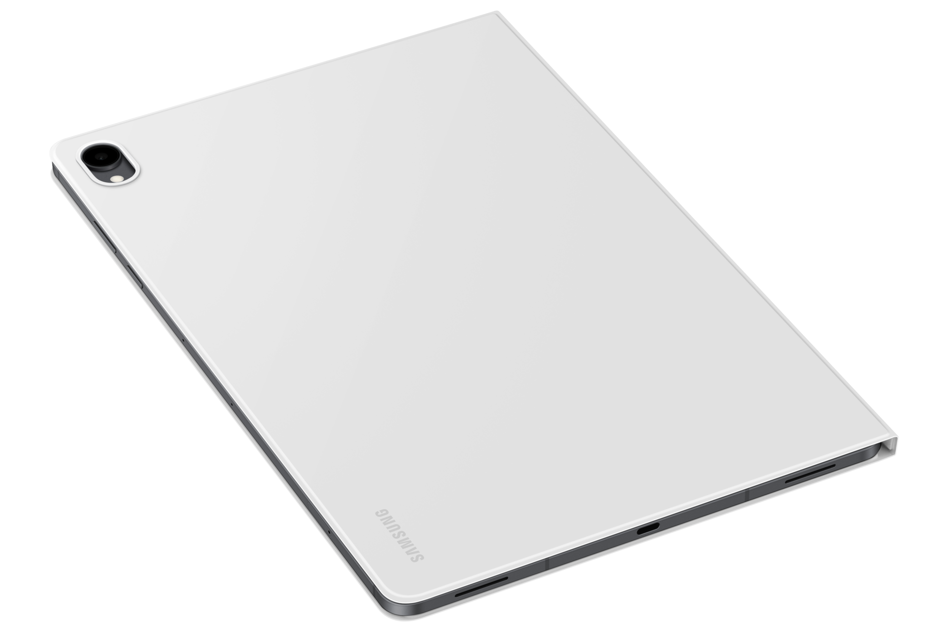 Galaxy Tab S12+ Book Cover Dynamic1 White