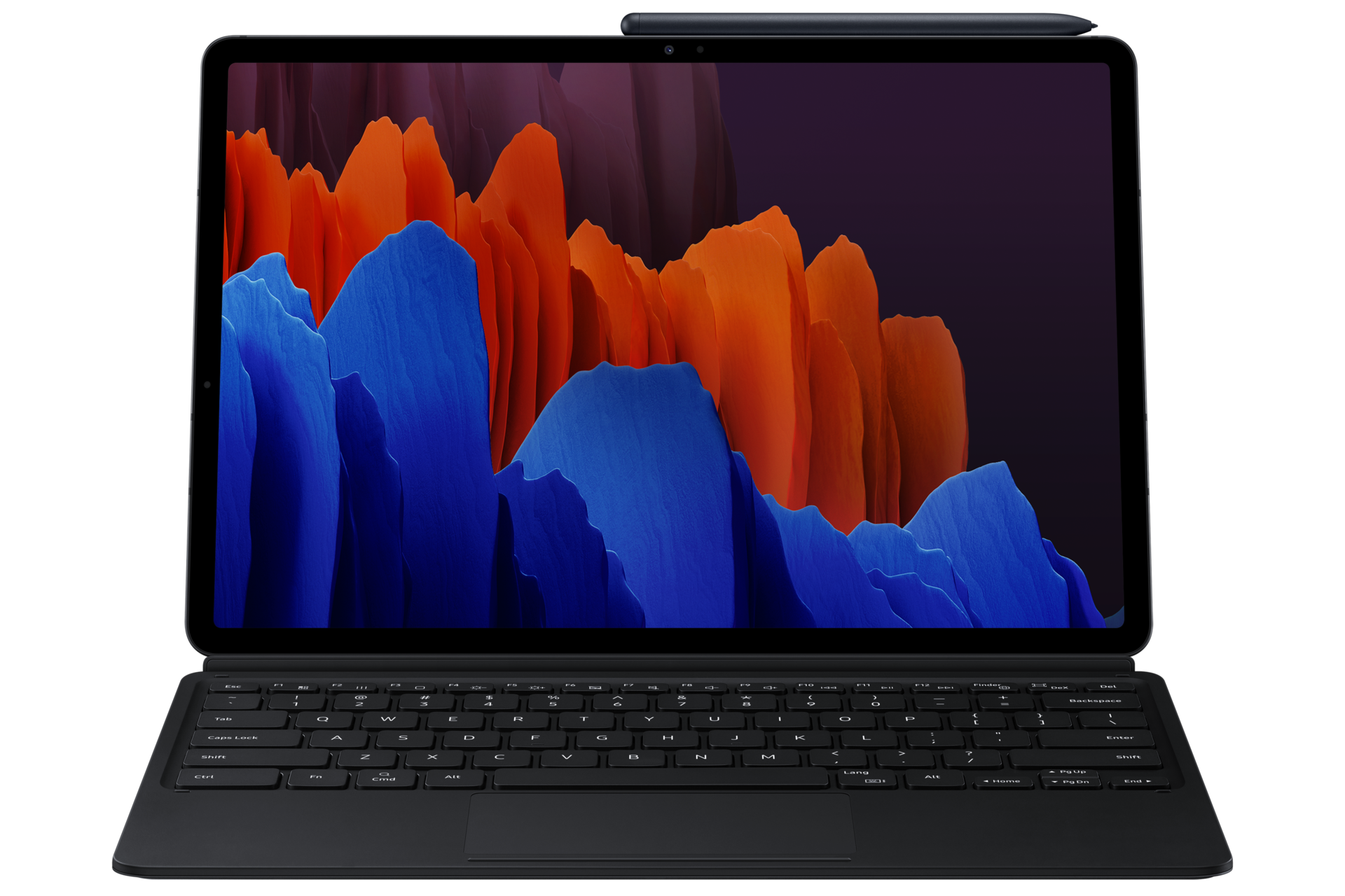キーボードカバー | Galaxy Tab S8+ Book Cover Keyboard Black