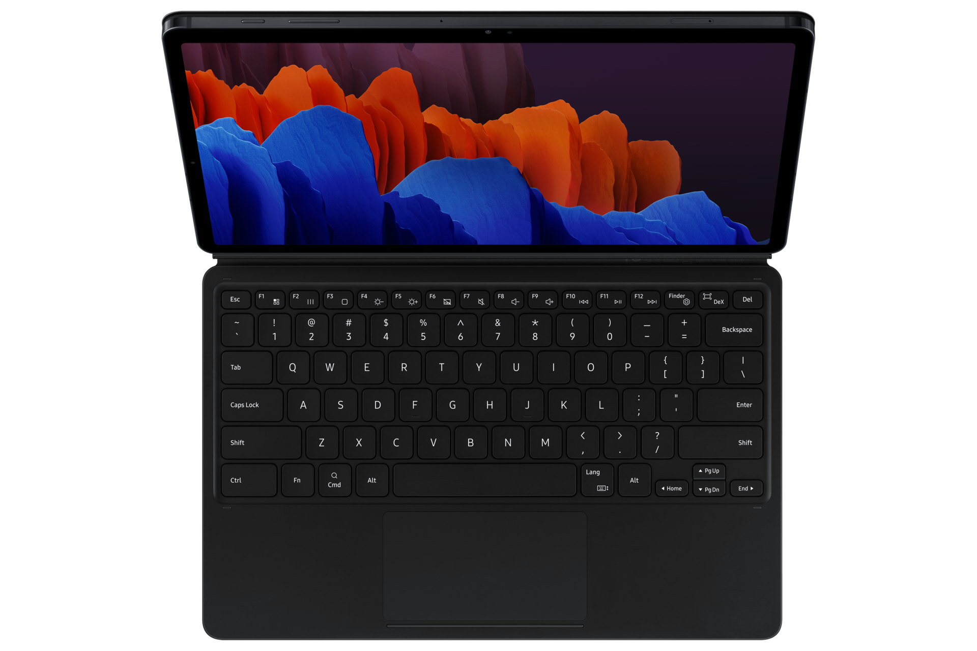 キーボードカバー | Galaxy Tab S8+ Book Cover Keyboard Black