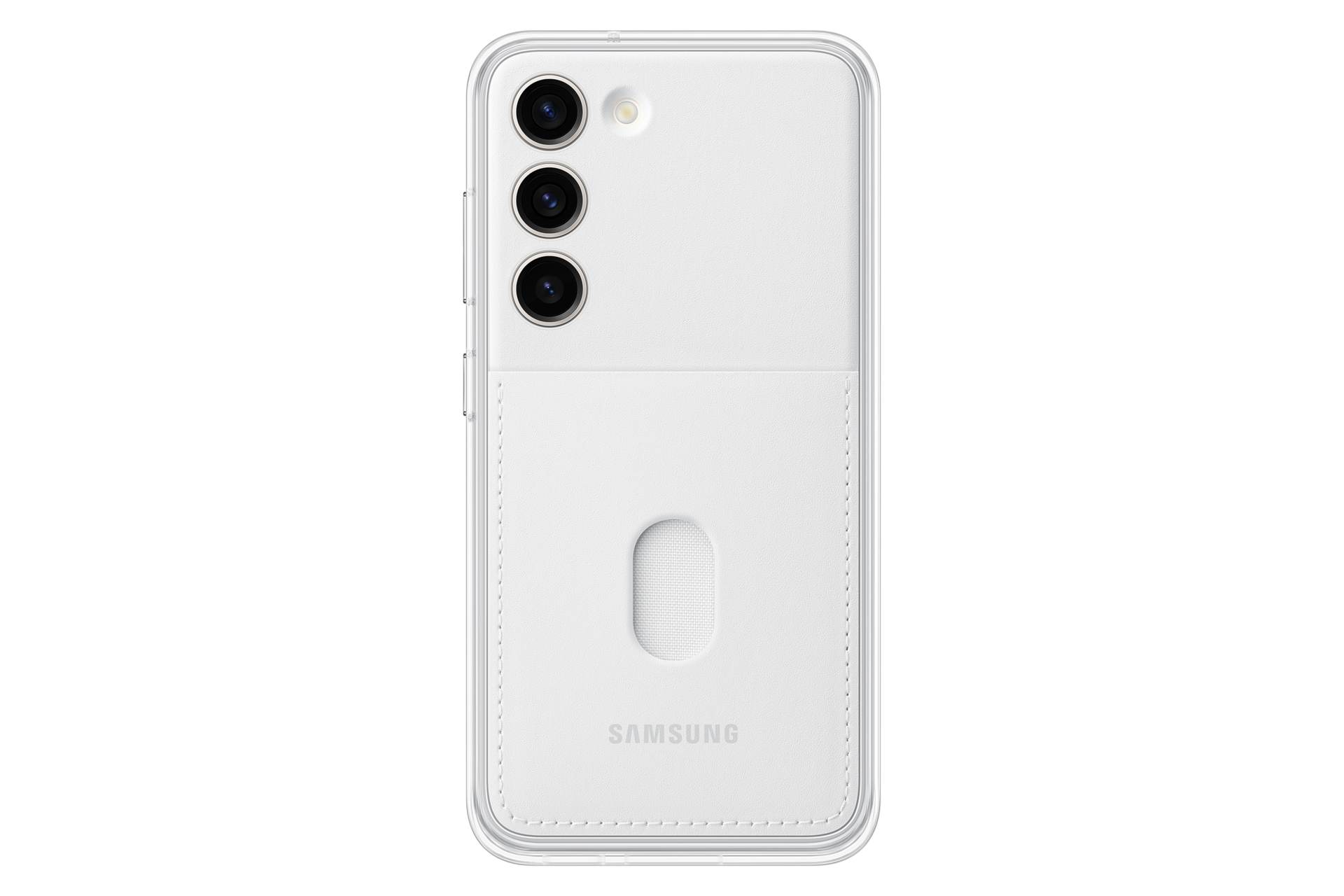 ケース・カバー | Galaxy S23 Frame Case White | Samsung Japan 公式