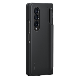 Galaxy Z Fold4 Standing Cover with Pen Black | Samsung Japan 公式