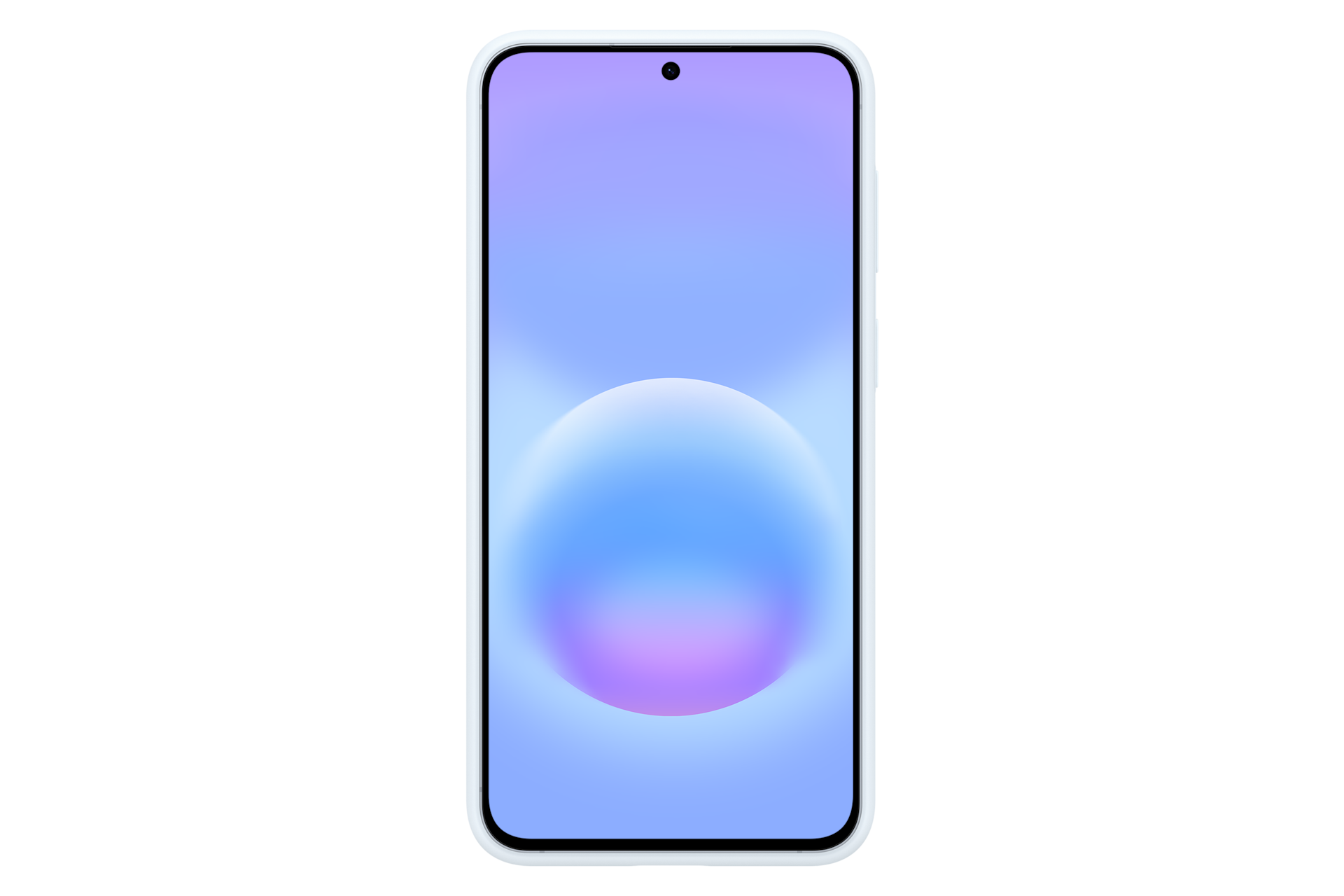 Galaxy A57 5G Silicone Case Back Light Blue 