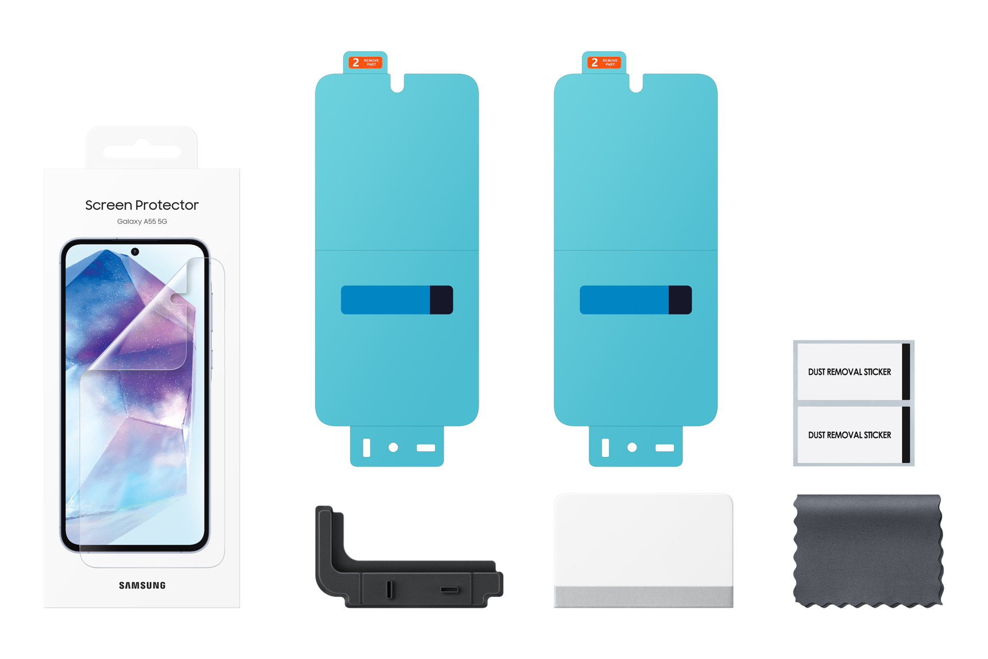 【保護シート３枚】Samsung Galaxy A55 5G simフリー 本体 保護シート3枚】Samsung Galaxy A55 5G simフリー 本体 405-blue-3d