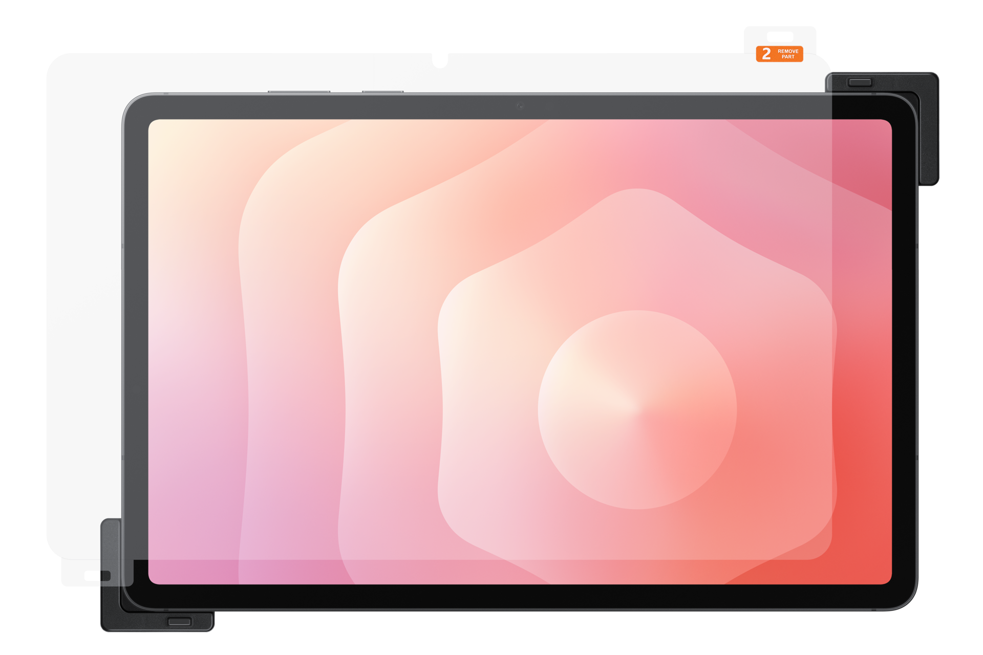 Galaxy Tab S11 Anti-Reflecting Screen Protector Set-Cut Transparent 