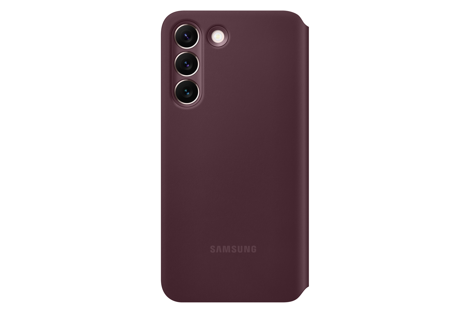 ケース・カバー | Galaxy S22 Smart Clear View Cover Burgundy