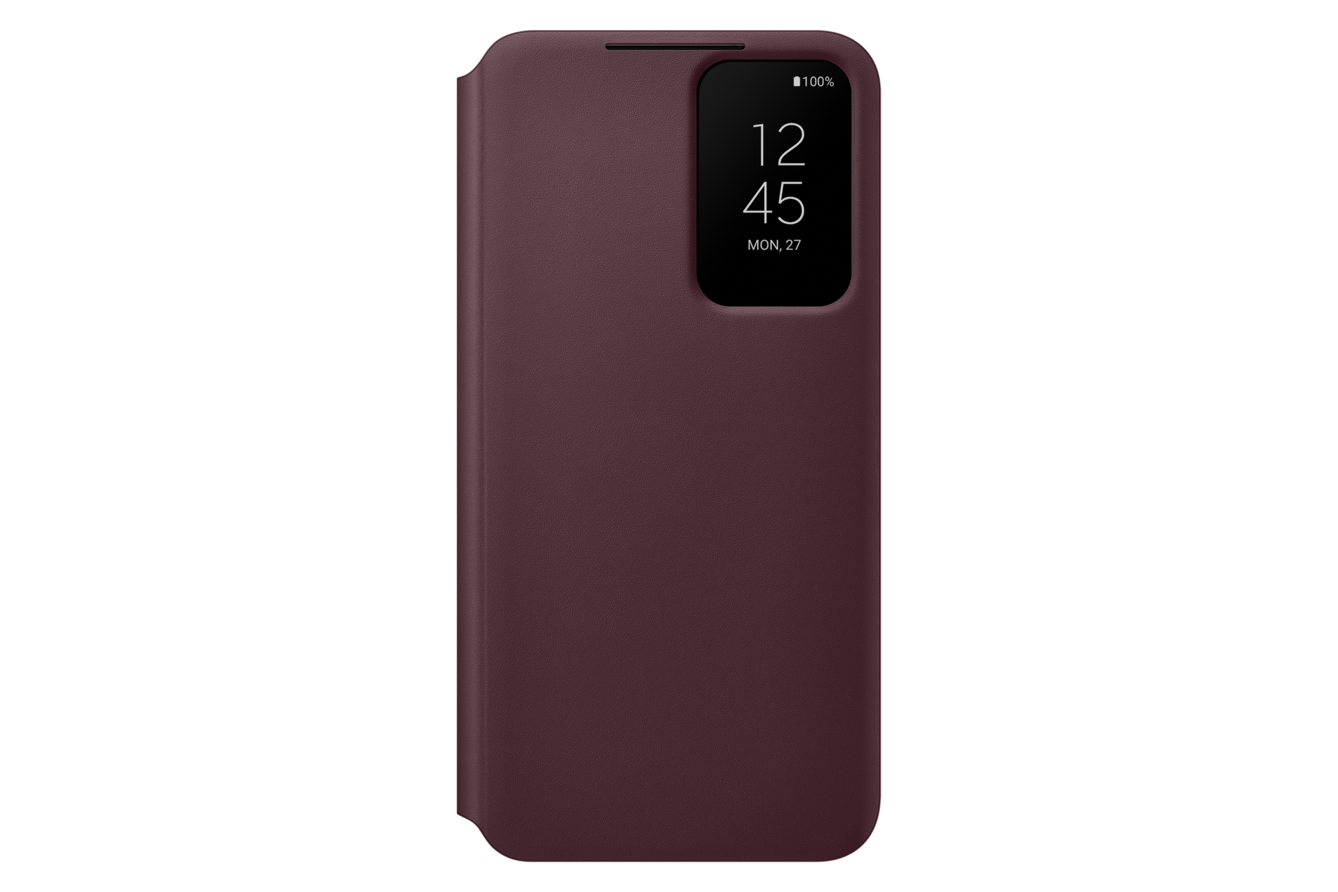 ケース・カバー | Galaxy S22 Smart Clear View Cover Burgundy