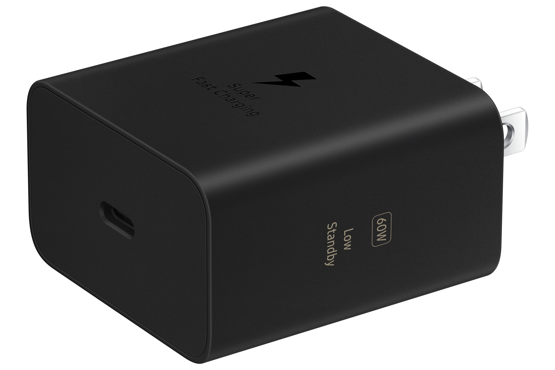 60W Power Adapter (EP-T6010) L-Perspective Black