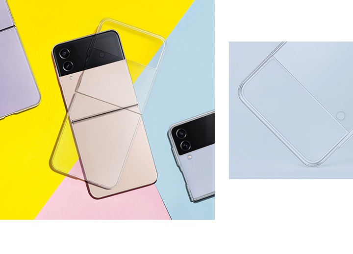 ケース・カバー | Galaxy Z Flip4 Clear Slim Cover | Samsung Japan 公式