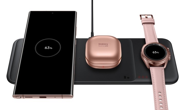 Wireless Charger Trio Black | Samsung Japan 公式