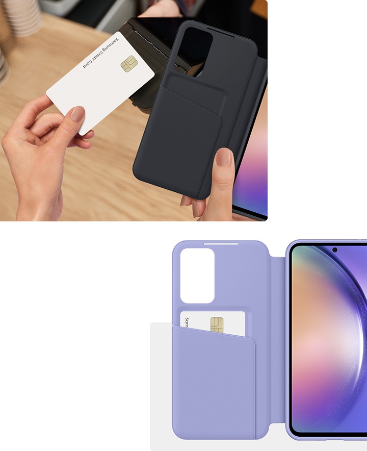 ケース・カバー | Galaxy A54 5G Smart View Wallet Case Black