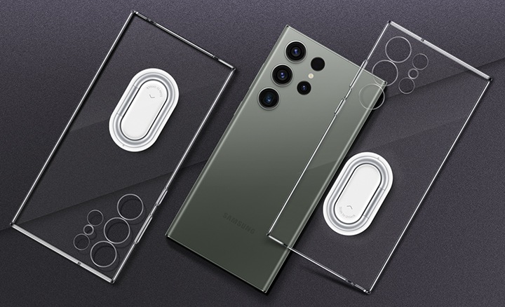 ケース・カバー | Galaxy S23 Ultra Clear Gadget Case | Samsung
