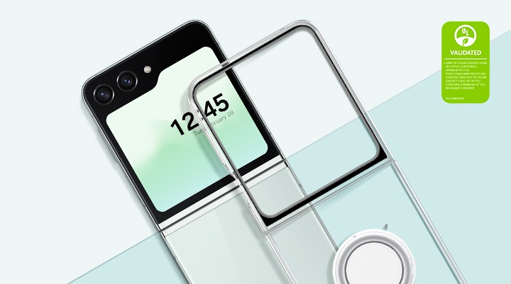 ケース・カバー｜Galaxy Z Flip5 Clear Gadget Case｜Samsung Japan 公式