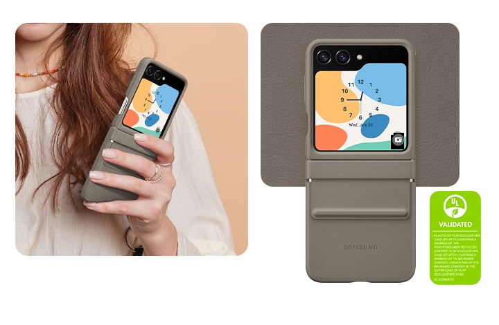 ケース・カバー｜Galaxy Z Flip5 Flap Eco-Leather Case｜Samsung Japan 公式