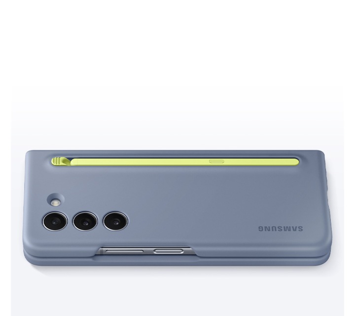 Galaxy Z Fold5純正 Slim S Pen Case アイシーブルー-