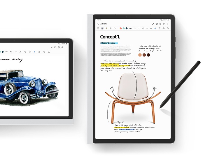 ギャラクシーtaps9 ケース・カバー｜Galaxy Tab S9 Notepaper Screen｜Samsung