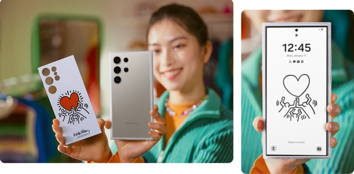 Galaxy S24 Ultra Flipsuit Case White | ケース・カバー Galaxy S24 Ultra Flipsuit Case White | ケース・カバー