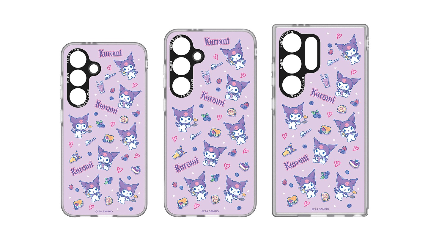 Galaxy S24 Kuromi Impression Case Violet | ケース・カバー