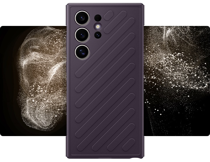【色:GalaxyS24Ultra-カーボン調】RHINOSHIELD [Gal Galaxy S24 Ultra Shield Case Dark Violet | ケース・カバー