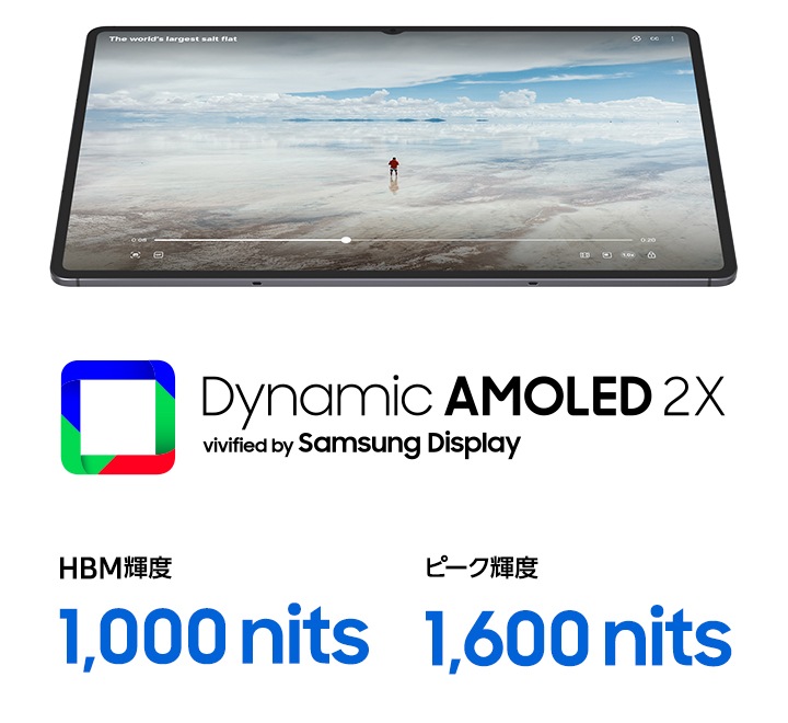 Samsung Galaxy Tab 大画面 タブレット 12.4インチ大画面タブレット「Galaxy Tab S8＋」レビュー