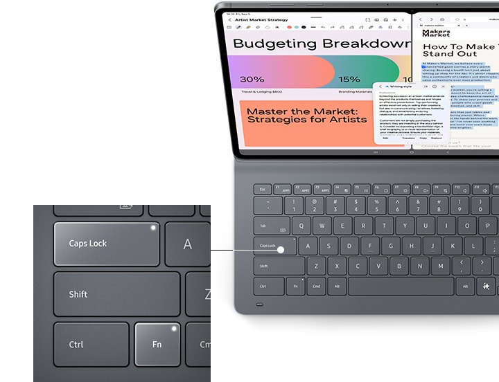Galaxy Tab S11 Ultra Book Cover Keyboard Slim | ケース
