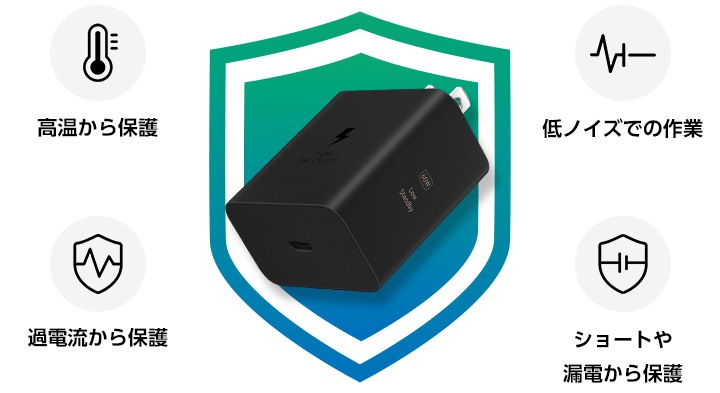 60W Power Adapter | ACアダプター │Samsung Japan 公式