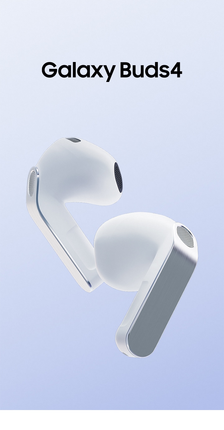 Samsung Galaxy Buds4 ホワイト | ワイヤレスイヤホン | Samsung Japan