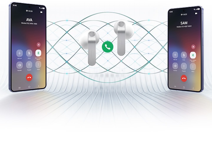 Samsung Galaxy Buds4 ホワイト | ワイヤレスイヤホン | Samsung Japan