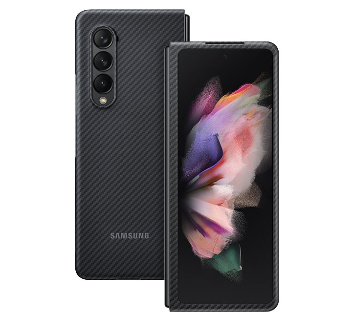 ケース・カバー | Galaxy Z Fold3 5G Aramid Cover Black | Samsung 