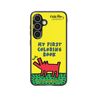 Galaxy S24 Keith Haring Barking Impression Case Yellow | ケース・カバー | Samsung  Japan 公式