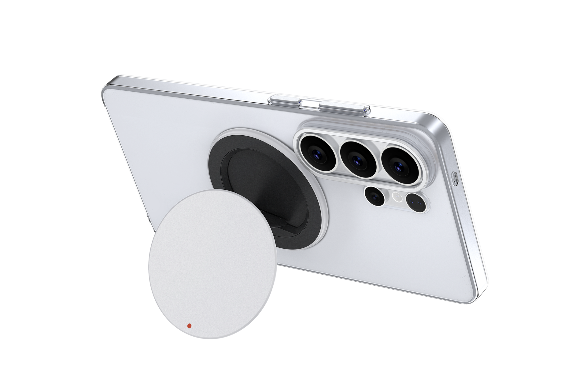 360 Stand Magnet Portrait-stand Silver 