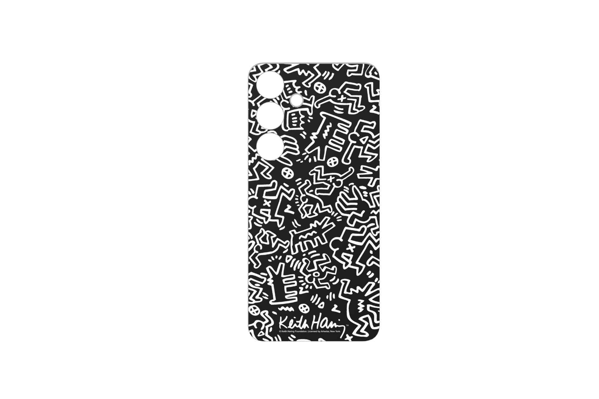 Galaxy S24 Keith Haring Mono Flipsuit Card Black | ケース・カバー | Samsung Japan  公式