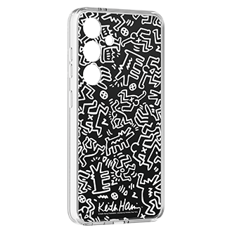 Galaxy S24 Keith Haring Mono Flipsuit Card Black | ケース・カバー | Samsung Japan  公式