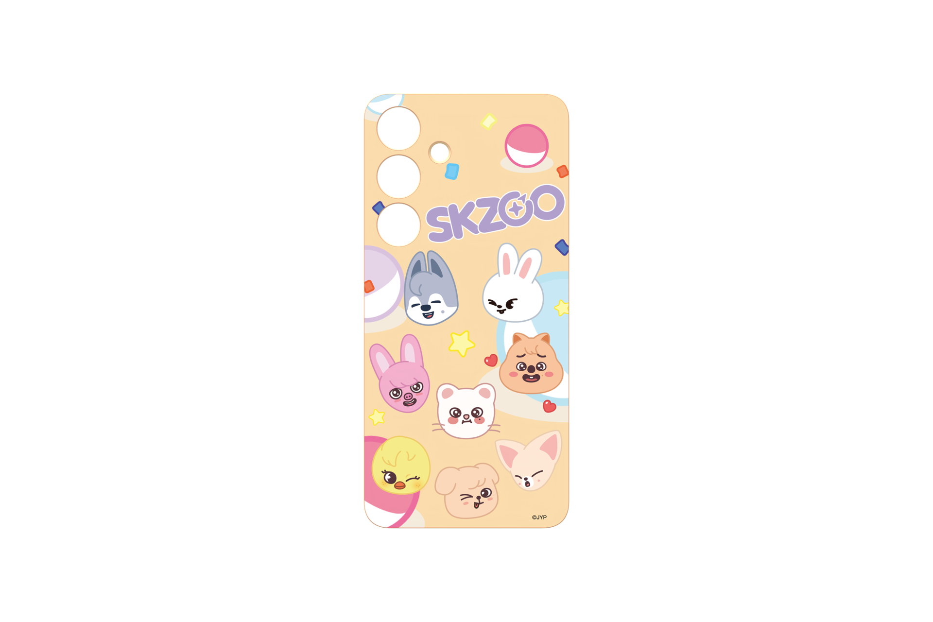 Galaxy S24 SKZOO Party Flipsuit Card Orange | ケース・カバー 