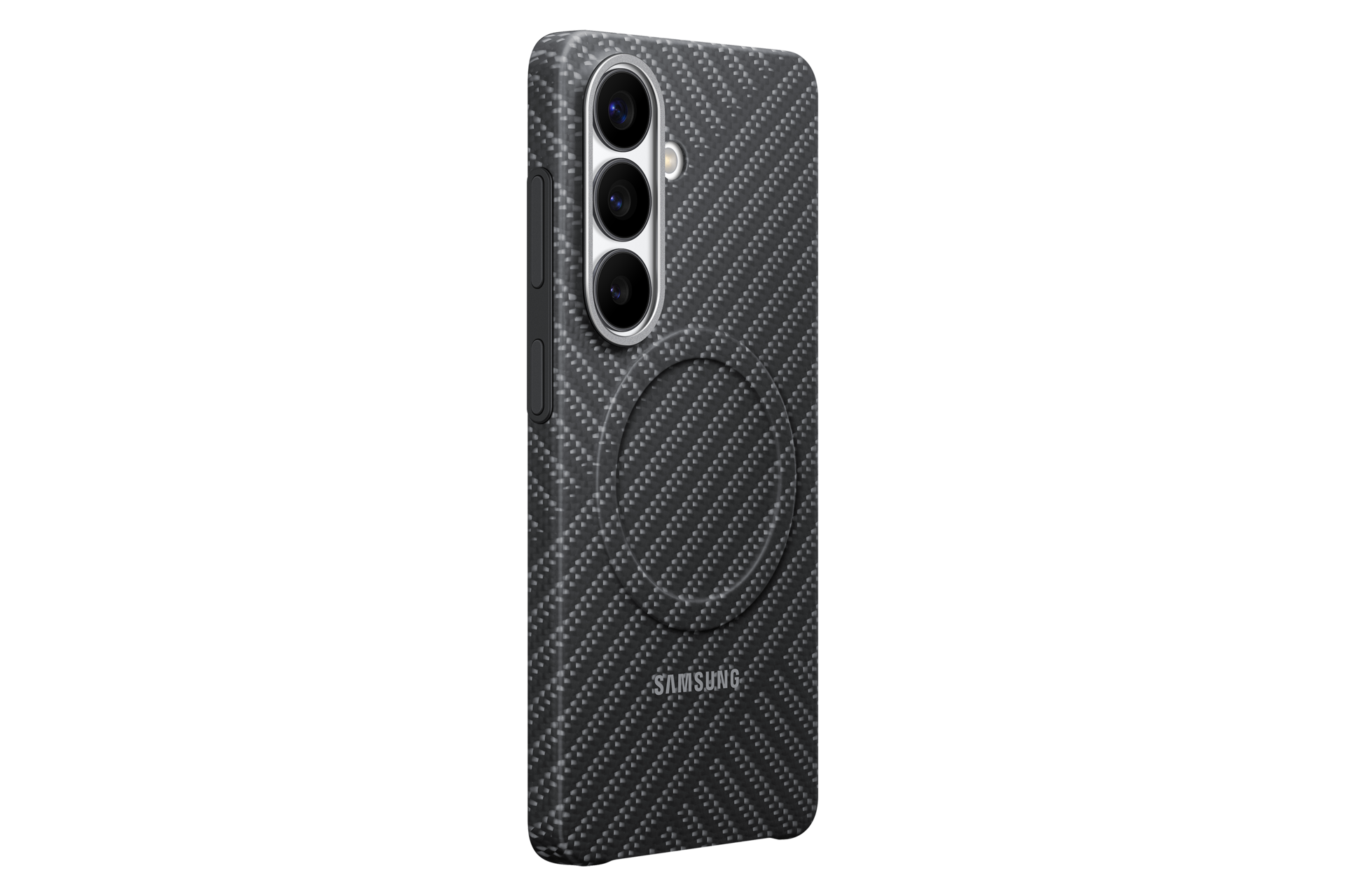 Galaxy S26 Carbon Magnet Case ダークグレー | Samsung Japan 公式