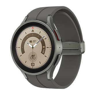Galaxy Watch ５ PRO　グレーチタニウム　韓国版